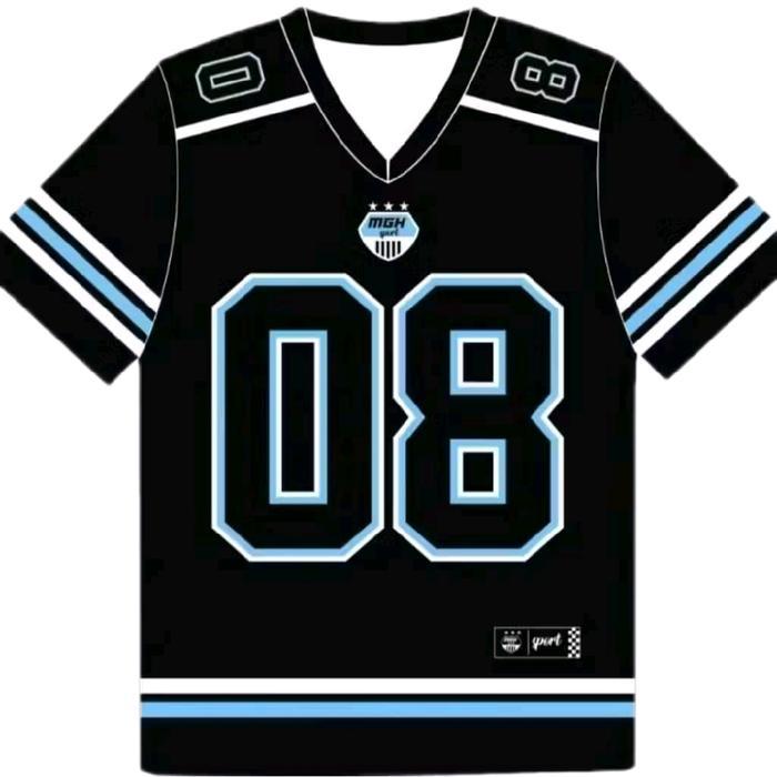 Sport Jersey Milano Motif Angka Vintage Soccer Baseball Original Pria Wanita Unisex