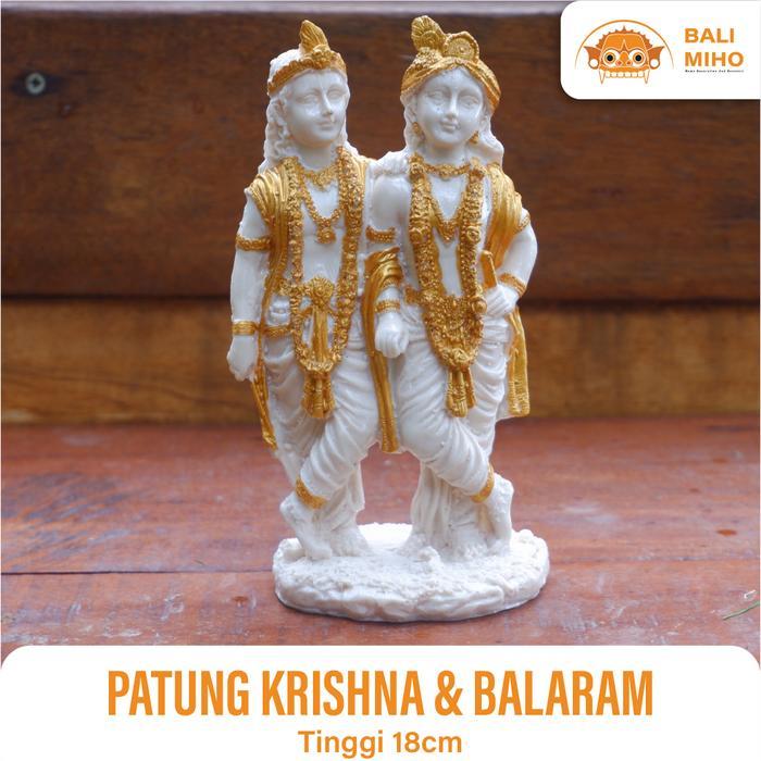 Patung Krishna Balarama Patung Dewa Krishna Balaram Krisna Patung Dewa