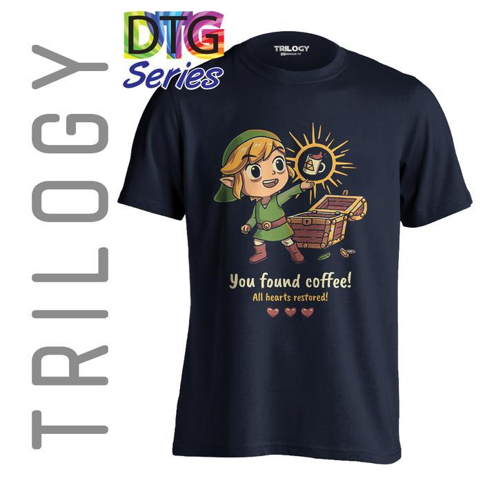 Kaos Premium - Legend Of Zelda Link - Trilogy Dtg 0322 - Vintage