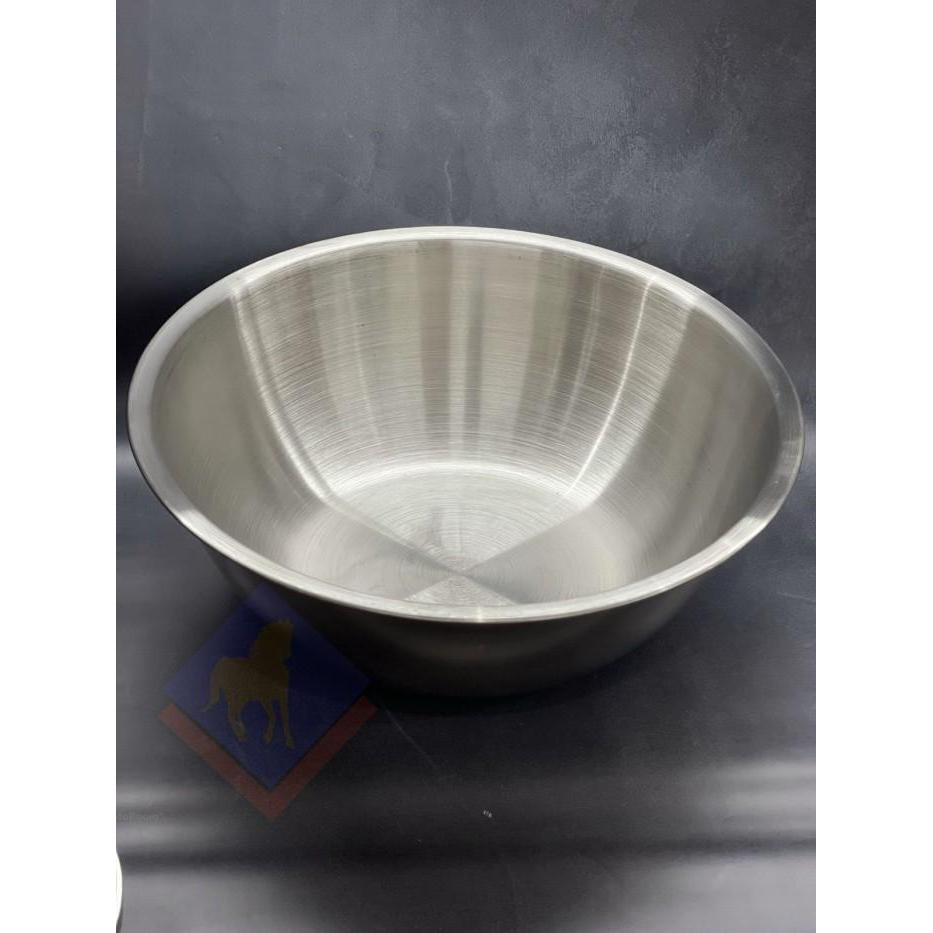 Bowl Wadah Baskom Br Stainless 38Cm