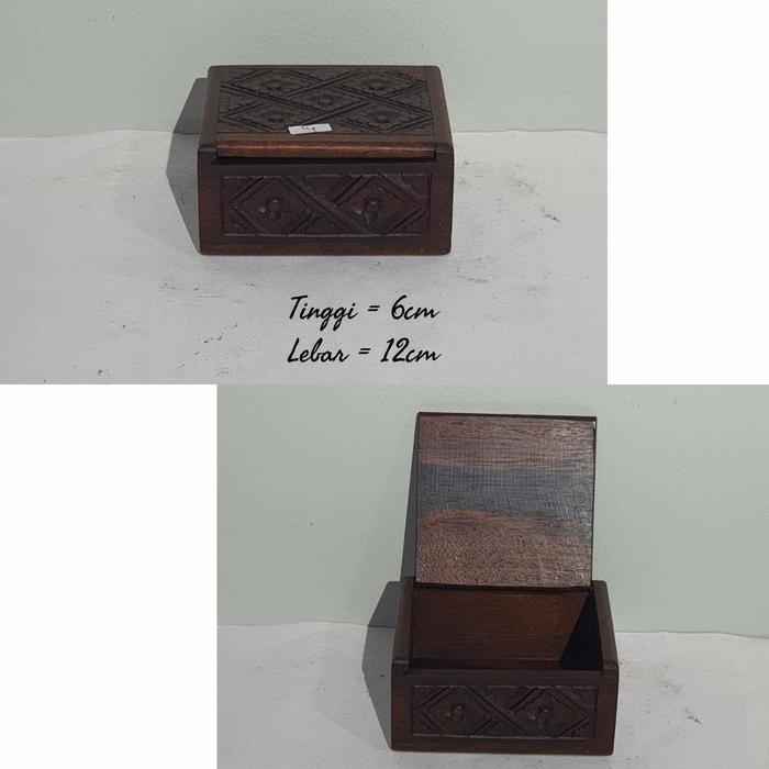 kotak kayu ukiran perhiasan kotak penyimpanan nata wooden box kayu