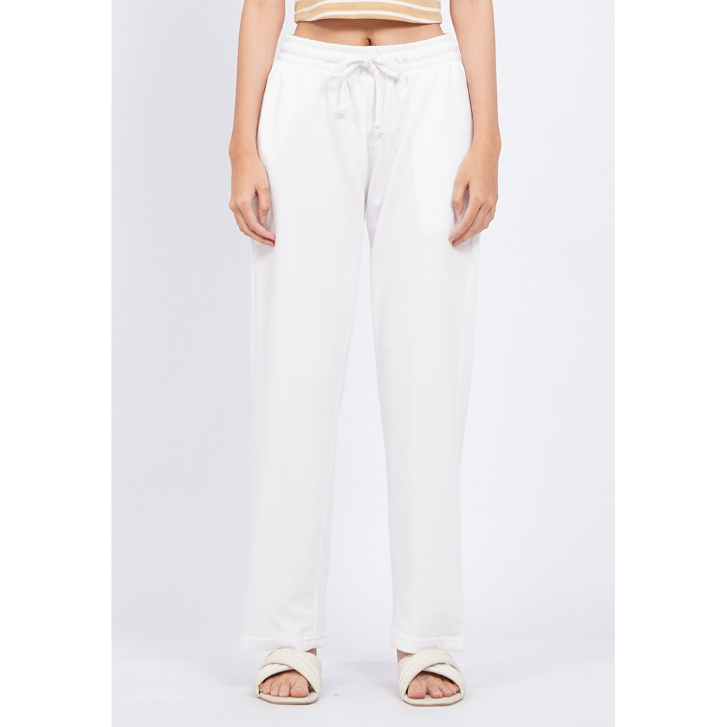 COLORBOX Regular Fit Jogger Pants Off White