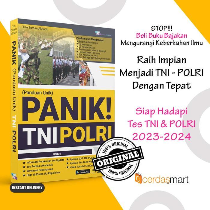 Buku Tes Tni Polri - Panik  (Panduan Unik) Tni Polri 2023 2024