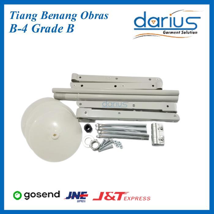 Tiang benang obras / dudukan benang obras benang 4