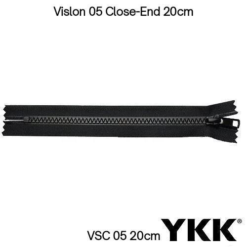 Resleting YKK Vislon 05 20cm Zipper 5VS 8 in seleting gigi plastik 20