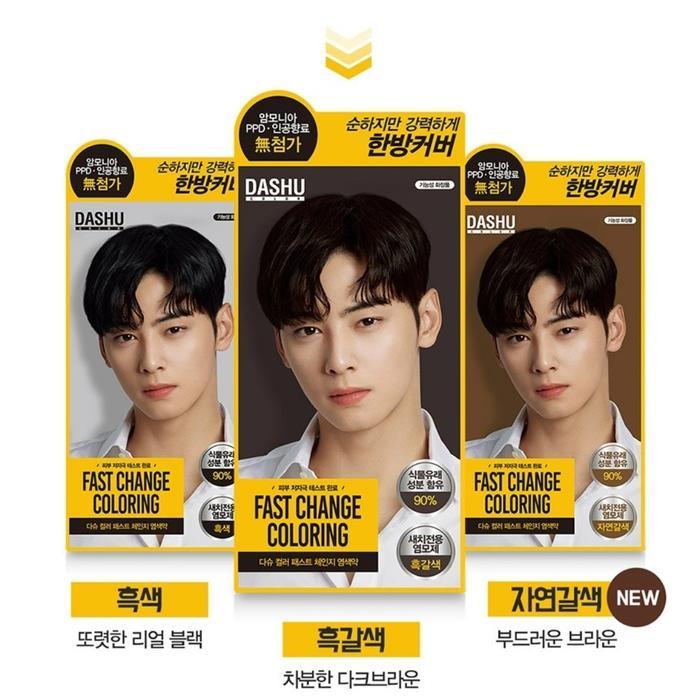 Dashu Fast Change Coloring Pewarna Rambut Hair Coloring Korea