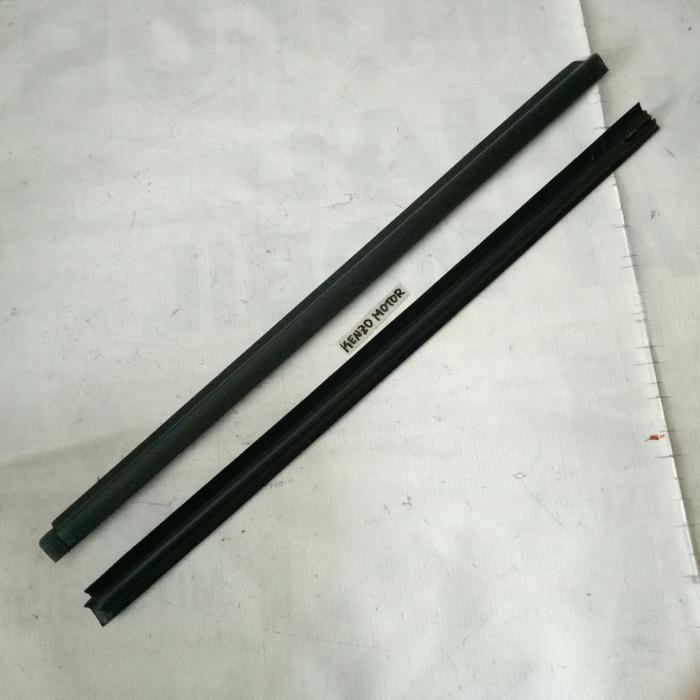 KARET PELIPIT KACA WEATHER STRIP GRAN GRAND MAX PICK UP SET 2PC ASLI