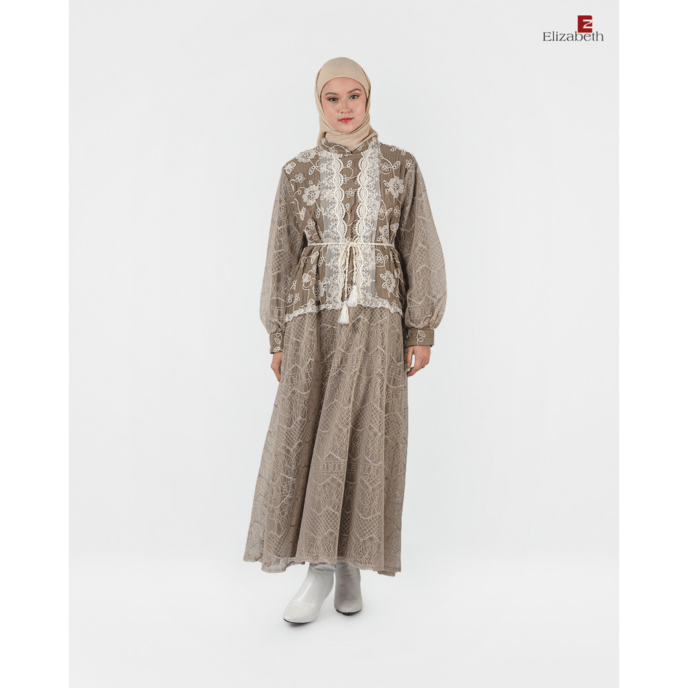 Elizabeth Clothing - Gamis Brokat 0559-3358