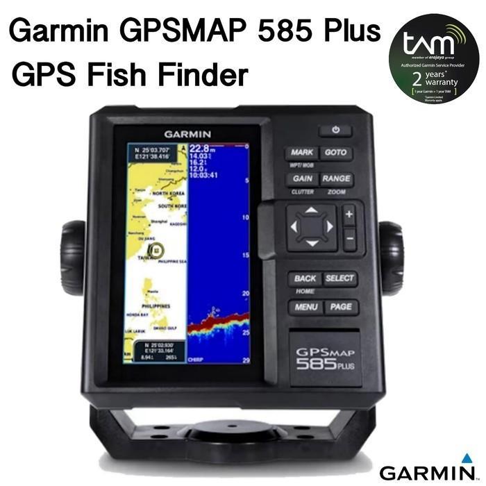 Garmin GPSMAP 585 Plus - SEA ClearVu GPS Fish Finder AQUAMAP