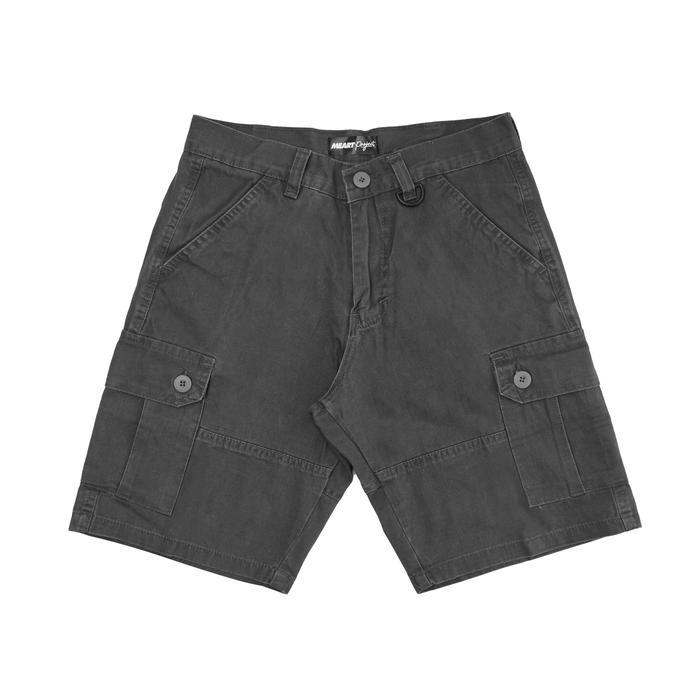 ORIGINAL MEART - Cargo Short Pants "Grey Monkey" Celana Cargo Pria Pendek Santai Nyaman Keren Grey