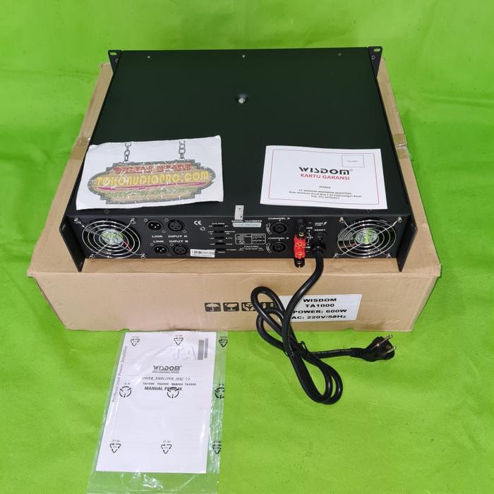 Power Wisdom TA1000 Power Amplifier