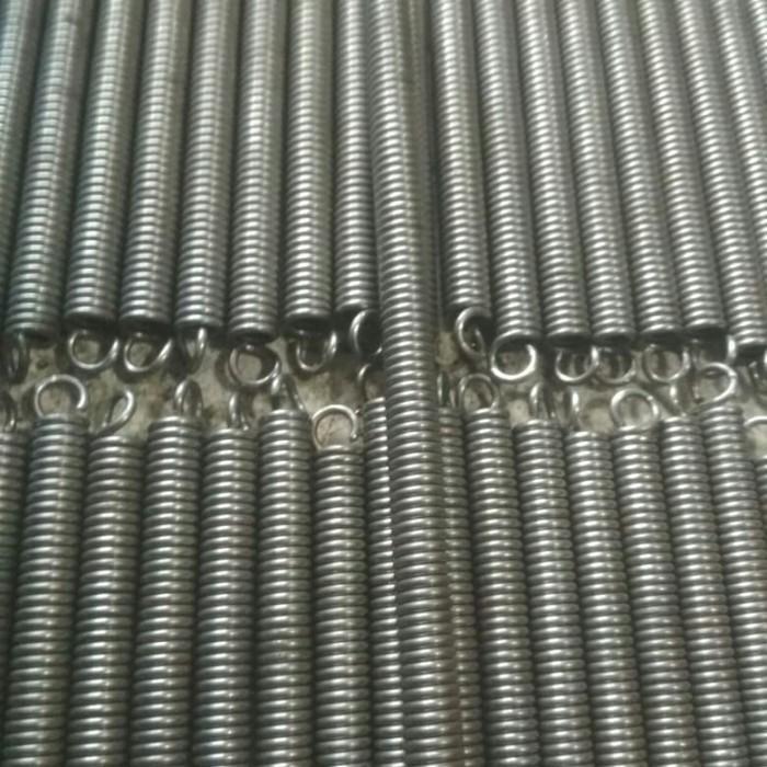 Per Spring Tarik Baja Baja 2,mm OD 19mm Panjang badan 30cm