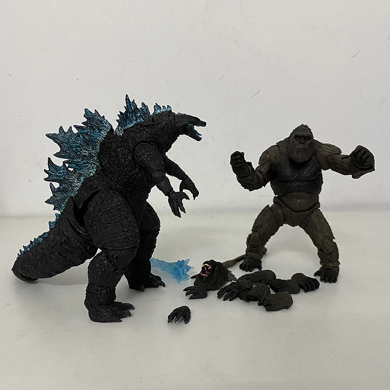 SHM Kong From Godzilla Vs Kong 2021 Movie PVC Action Figure Kaiju Monsterverse Dinosaur Model