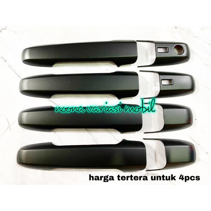 Cover Handle Gagang Pintu Avanza Veloz 2022 Black Doff