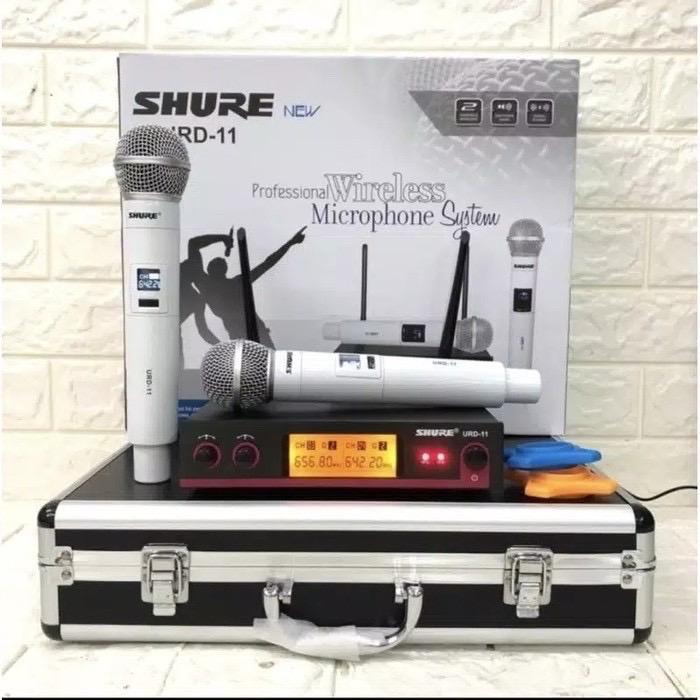 Mic Wireless Shure Urd11 Free Koper Mik Microphone Mikrofon
