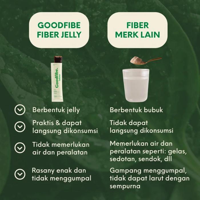 1 Box Goodfibe Jellytox Isi 10 Sachet Jelly Fiber - Cemilan Sehat Dan Makanan Ringan Jelly Siap Saji