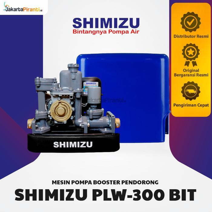 Mesin Pompa Air Pendorong Booster Pump Shimizu PLW-300 BIT