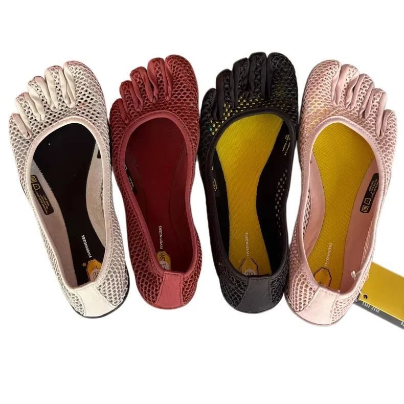 Non slip for Vibram five finger shoes for yoga fitness soft sole breathable quick dry sporty style