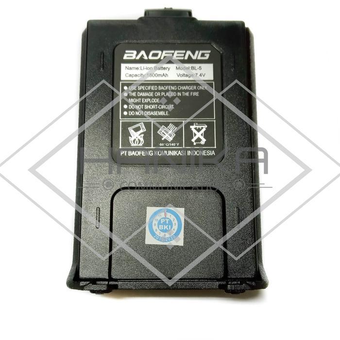 Baofeng BL-5 Baterai HT UV-5R Ori Baru Baofeng UV5-RA UV5-RE UV5R