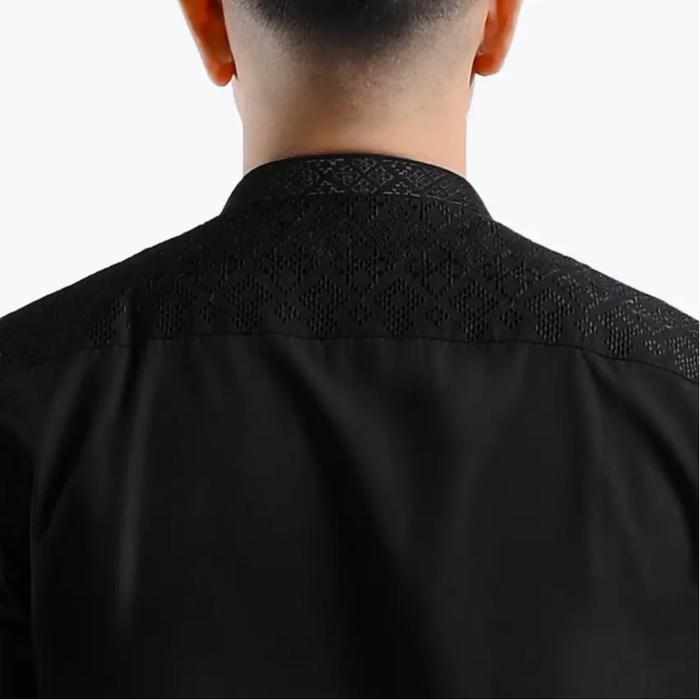 Heymale Nozan Kurta Baju Koko Pria Lengan Panjang