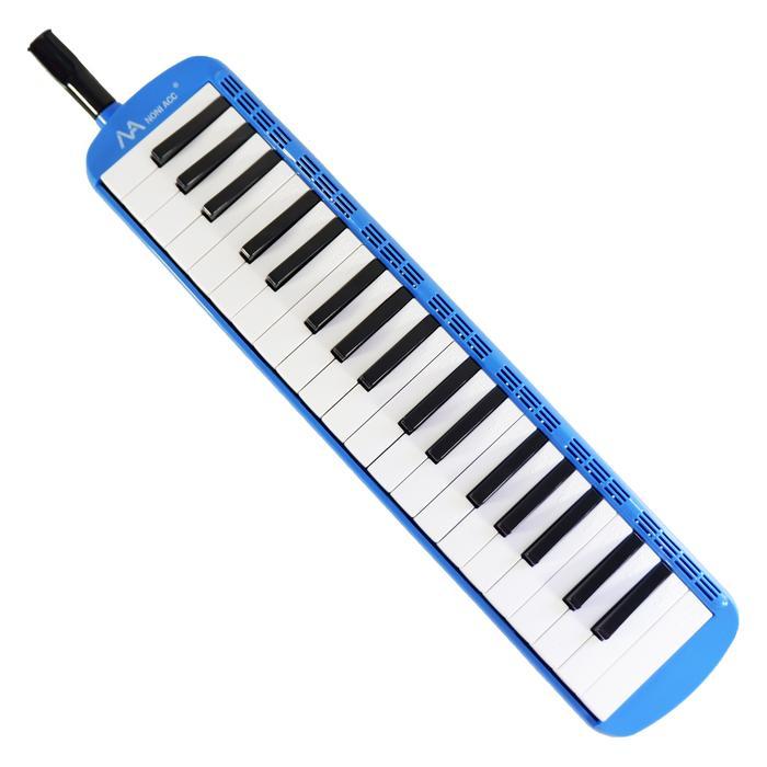 Pianika 37 Key Bonus Stiker Tuts Nada Huruf Angka Tas Softcase Melodica Pianica Qm-47