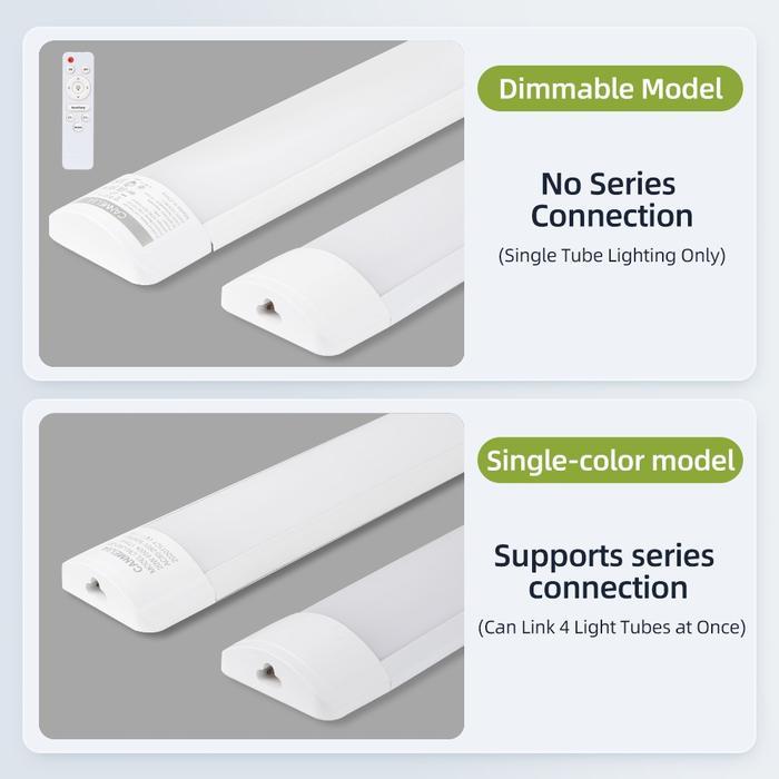 3 WARNA LAMPU LED TUBE T5 BAR LAMPU ETALASE KONTER TEMPEL DESK LAMP MEJA BELAJAR 30CM 50CM PANJANG