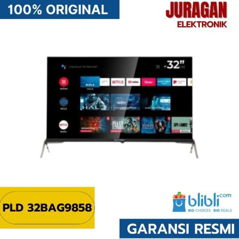 Polytron Smart Cinemax Soundbar TV 32 inch PLD 32BAG9858