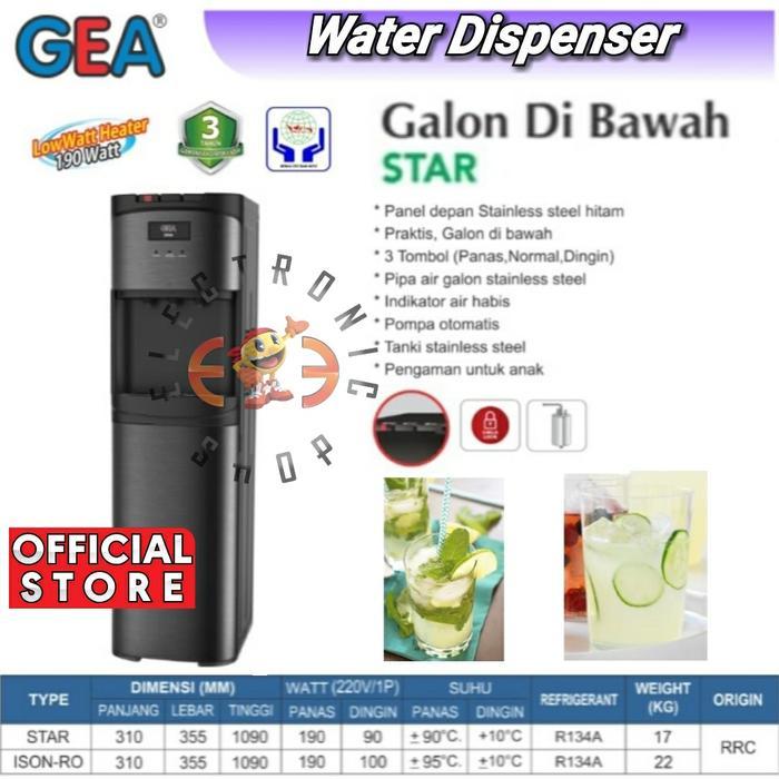 Gea Star Dispenser Galon Bawah