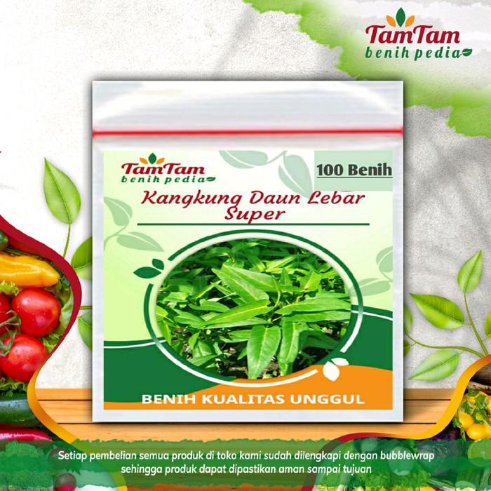 Benih Kangkung Daun Lebar 100 Benih sayuran