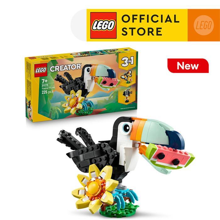LEGO Creator 31173 Wild Animals: Tropical Toucan (225 Pieces), Building Block, Toys, Bricks
