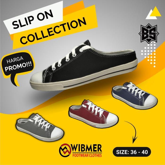TERKINI sepatu slop cewek / sandal slop cewek / sepatu slip on wanita / sandal slop wanita TERKINI