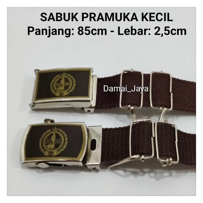 Sabuk Pramuka Kecil / Ikat Pinggang Pramuka Kecil