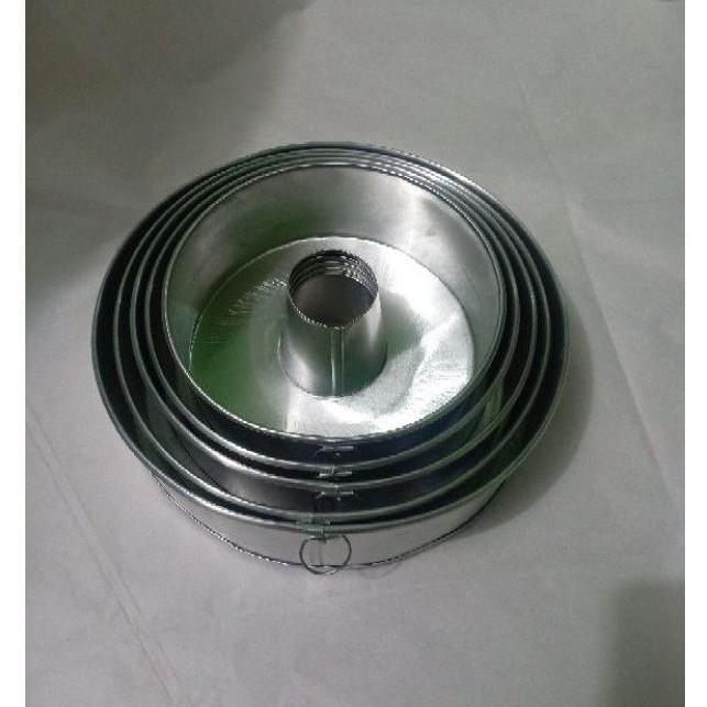Promo Termurah.. Bolu Set/ Tulban Isi 5 Almunium Free Packing Set Kitchenware Loyang Loyang