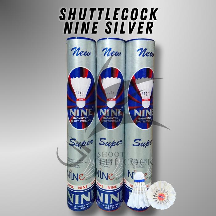 ORIGINAL Shuttlecock/Cock/Kok Nine Silver