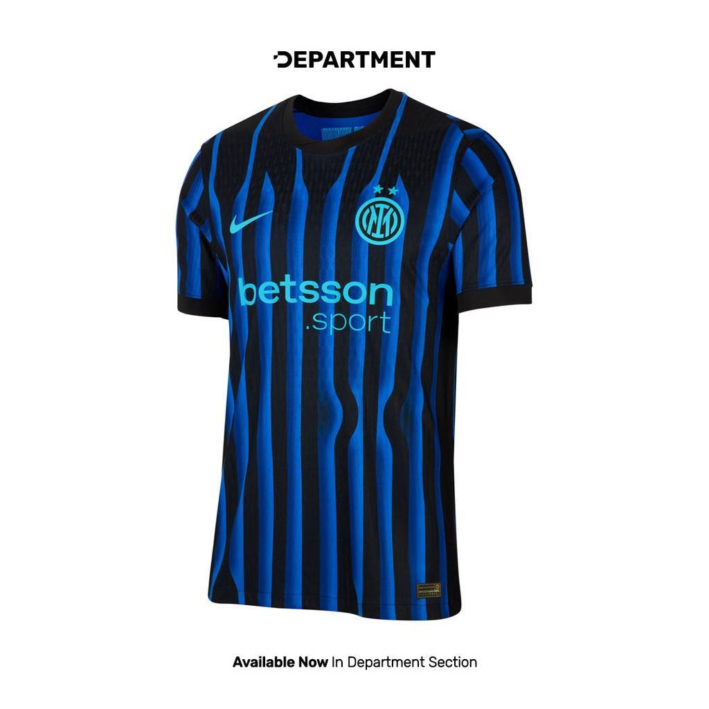 Jersey Bola Pria NIKE INTER MILAN 25/26 MATCH HOME HJ4545439 ORIGINAL