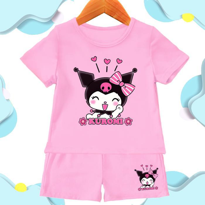 Baju Setelan Anak Anak / Kuromi Baju Anak Anak *