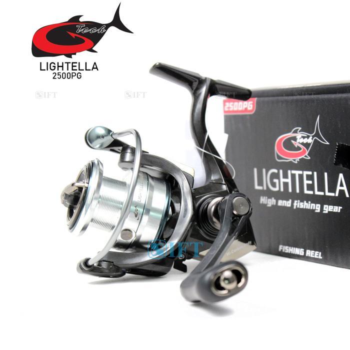 Ready Reel G-TECH LIGHTELLA 1000 - 4000 HG PG Power Handle Harian Kolam Danau Laut GTech