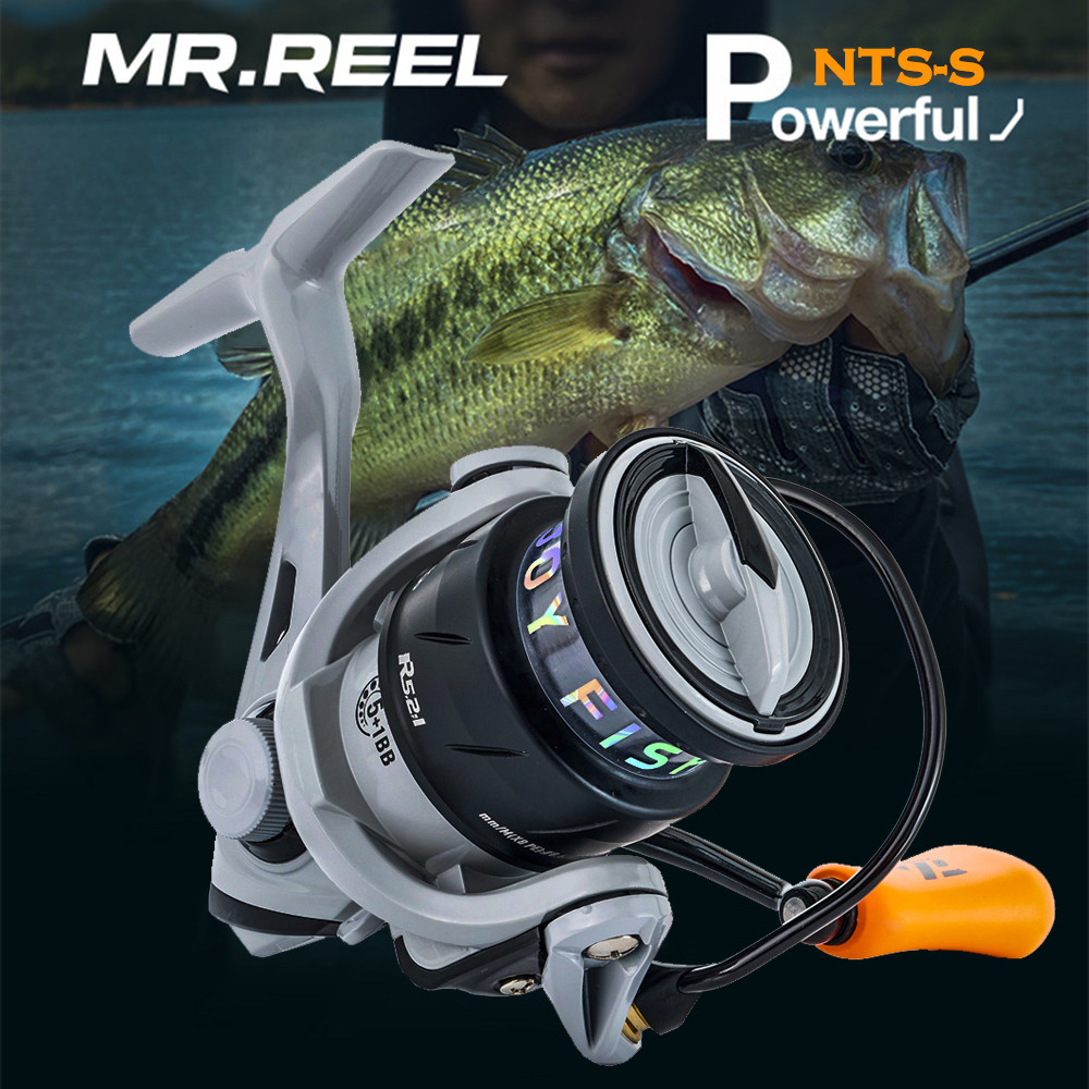 MR.REEL Brand,Spinning Fishing Reel,Shallow Alloy Line Spool,CNC Metal Arm,Bold Bail,Bold Drag
