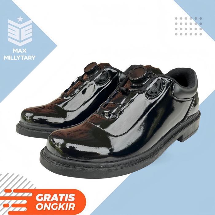 SEPATU PDH TALI PUTAR TNI POLRI SEPATU DINAS PDH TNI POLRI SECURITY SEPATU FORMAL MODERN TALI PUTAR