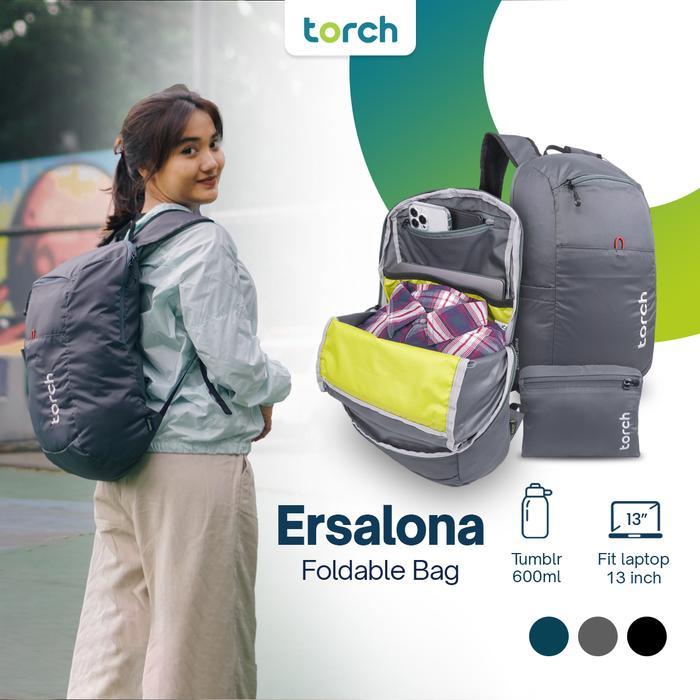 Torch Ersalona Tas Ransel Lipat Anti Air 19 Liter - Foldable Bag