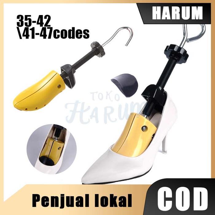 ALAT PEMBESAR SEPATU / ADJUSTABLE SHOE TREE STRETCHER EXPANDER / ALAT PERAWATAN SEPATU