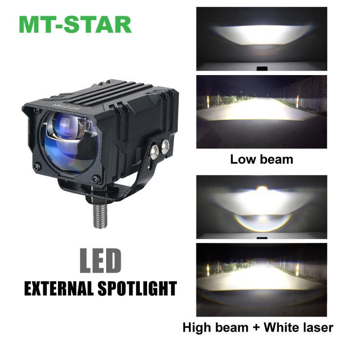 Mt-Star Lt146 - Lampu Tebak Biled Led Blue Lens