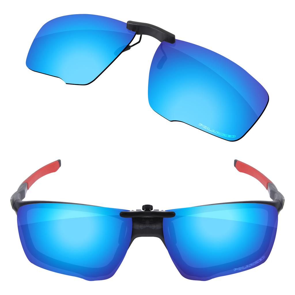 ELuxonsight Polarized Clip-on Sunglasses Clip onto Eyeglasses for Oakley Crosslink Zero Asian Fit