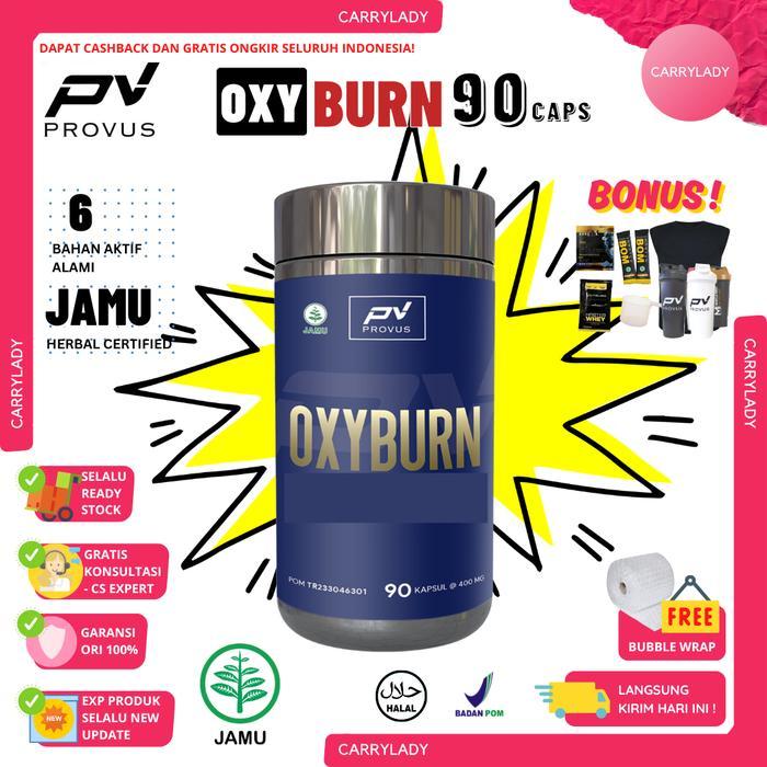Provus Oxy Burn 90 Kapsul Caps Supplement Fitness