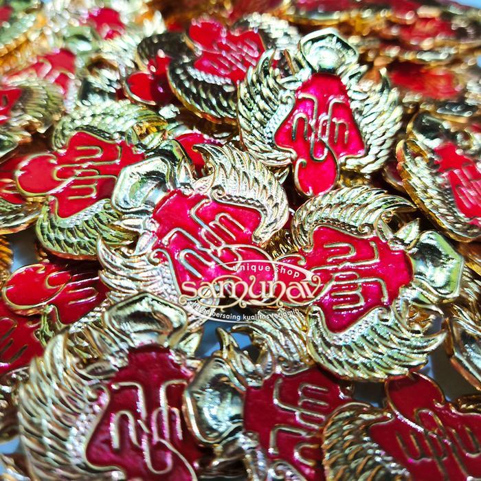Grosir Bros Pin logo keraton yogyakarta Kuningan sepuh emas