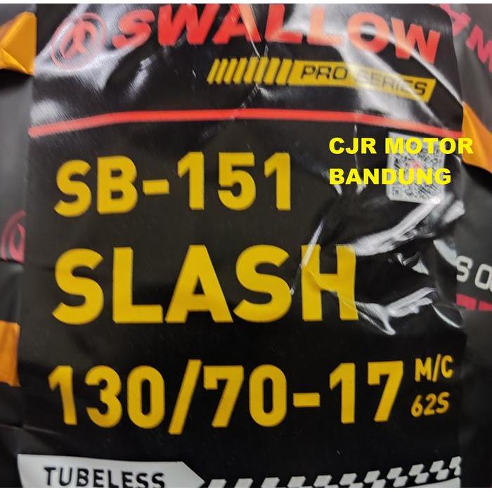 BAN SOFT RACING 130/70 ring 17 SWALLOW SLASH BAN MOTOR CBR 150 CB150R