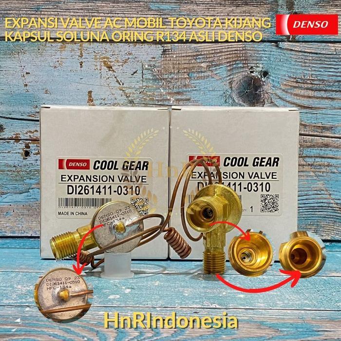 Expansi Valve Ac Mobil Toyota Kijang Kapsul Soluna Oring R134 Denso