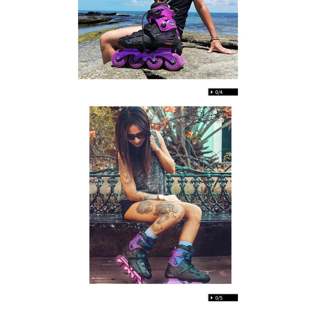 100% Original Flying Eagle F4-RAVEN Inline Skates Falcon Professional Adult Roller Skating Shoe