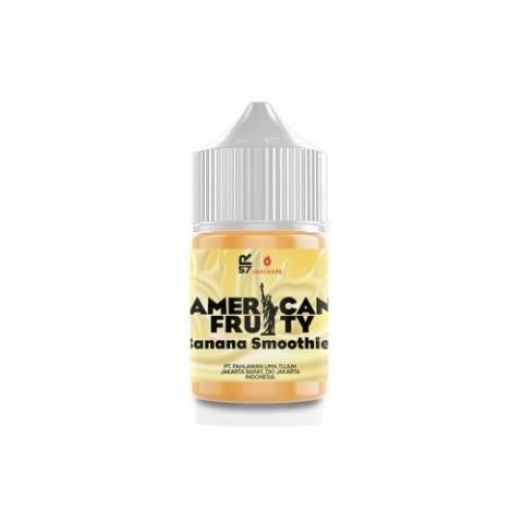 BV AMERICAN FRUITY BANANA SMOOTHIES 60ML BY R57 x JUALVAPE