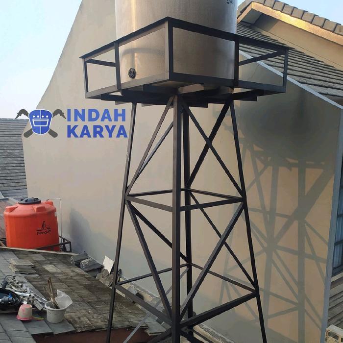 menara air dudukan toren tiang toren air kaki 4 - 3 meter